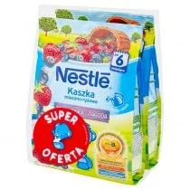 Nestle Polska Kaszka mleczno-ryżowa truskawka jagoda po 6 miesiącu 2x 230 g [DWUPAK] [Data ważności 31-05-2021] 1131168 - Kaszki dla dzieci - miniaturka - grafika 1