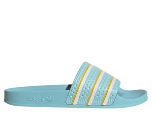 Klapki damskie adidas Core FU9895 ADILETTE Niebieskie - Klapki i japonki damskie - miniaturka - grafika 1