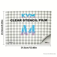 Wyposażenie studia tatuażu - TEMU 100/200 Sztuk Przezroczysta do Transferu Tatuaży KVM - Rozmiar A4, Bezzapachowy Szablonów z Wyszukanymi Wzorami dla Profesjonalistów i - miniaturka - grafika 1