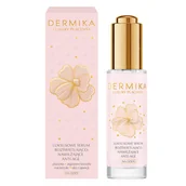 Serum do twarzy - Dermika Dermika Luxury Placenta - serum rozświetlająco-nawilżające anti-age na dzień 30ml - miniaturka - grafika 1