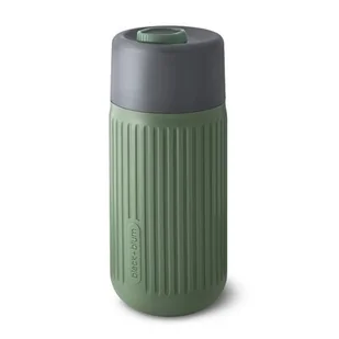 Black+Blum Kubek termiczny 340 ml oliwkowy szklany - Kubki termiczne - miniaturka - grafika 1