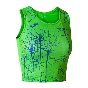 Joma Damski Top Elite Ix T-Shirt, zielony świecący, XXXXS - Koszulki i topy damskie - miniaturka - grafika 1