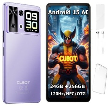 Smartfon Cubot P90 Android 15 24/256GB Nfc Dual Sim 4G 6,88