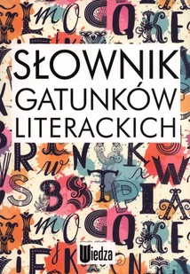 BOOKS Słownik gatunków literackich Krystyna Andruczyk, Dorota Fiećko - Słowniki języków obcych - miniaturka - grafika 1