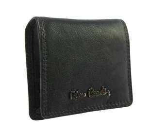 Portfel Uniwersalny Sakieweczka ,,Na Bilon,, KOMIN Pierre Cardin Skóra Licowa 2238 CZARNY 8 x 7 x 2,5 [cm] - Portfele - miniaturka - grafika 2