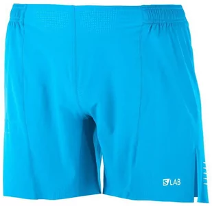 Salomon Spodenki S-Lab 6 Transcend Blue 400695 - Spodnie sportowe damskie - miniaturka - grafika 1