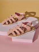 Buty dla dziewczynek - Sinsay - Sandały - różowy - miniaturka - grafika 1