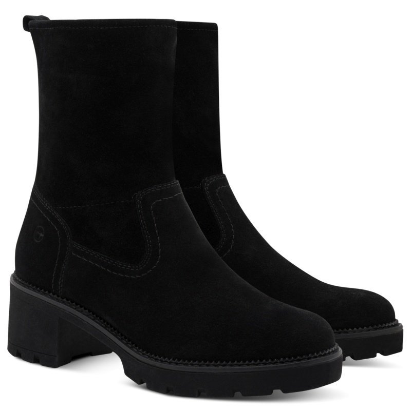 Botki damskie Tamaris 8-85302-45 001 BLACK R.39