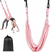 Czapki i chusty sportowe damskie - CHUSTA AKROBATYCZNA DO JOGI ROCIĄGANIA MIĘSNI MATERIAŁOWA SZARFA STRETCHING - miniaturka - grafika 1