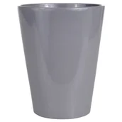 Donice - Cermax Osłonka doniczki ceramiczna Calypso 13cm szara - miniaturka - grafika 1