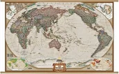 Atlasy i mapy - National Geographic, Świat Executive Pacific Centered mapa ścienna polityczna, 1:36 384 000 - miniaturka - grafika 1