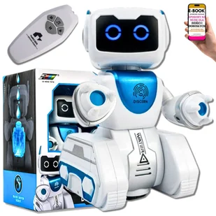PREZENT URODZINOWY DLA DZIECKA NA ŚWIĘTA - ROBOT ZDALNIE STEROWANY Z PILOTEM + ŚWIATŁA, DŹWIĘKI, TANIEC, HYDRODYNAMIKA + EBOOK-3 - Roboty dla dzieci PREZENT URODZINOWY DLA DZIECKA NA ŚWIĘTA - ROBOT ZDALNIE STEROWANY Z PILOTEM + ŚWIATŁA, DŹWIĘKI, TANIEC, HYDRODYNAMIKA + EBOOK-3 - Roboty dla dzieci - miniaturka - grafika 1