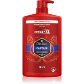 Kosmetyki do kąpieli - Old Spice Captain 3IN1 Wash żel pod prysznic 1l - miniaturka - grafika 1