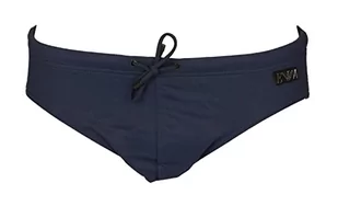 Emporio Armani Swimwear Men's Emporio Armani Black Label Swim Briefs, Navy Blue, 46, granatowy - Kąpielówki męskie - miniaturka - grafika 1
