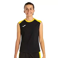 Koszulki i topy damskie - Joma Damski tank top Eco Championship t-shirt, czarny/żółty, L - miniaturka - grafika 1