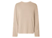 Swetry damskie - esmara® Sweter damski z cienkiej dzianiny (Beżowy, XS (32/34)) - miniaturka - grafika 1