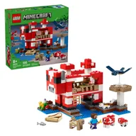 Klocki - Lego Minecraft Dom Grzybowej Krowy Zestaw Klocki 500 El. 8+ - miniaturka - grafika 1