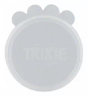 Pozostałe akcesoria dla psów - Trixie Wieczko na puszki silikonowe o 7,6 cm przezroczyste 2 sztuki - miniaturka - grafika 1