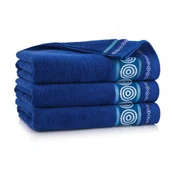 Ręczniki - Ręcznik ZWOLTEX Rondo 2, 70x140 cm, chaber - miniaturka - grafika 1