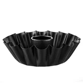 Formy do ciast - Fl1 FORMA DO BAB Z TULEJĄ FI250 CZARNA INM 5BI-FOR-250N - miniaturka - grafika 1