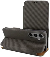 Etui i futerały do telefonów - Kabura FOLIO Side Magnet do MOTOROLA G35 brązowy - miniaturka - grafika 1
