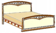 Prześcieradła - Flanelka Prześcieradło z bawełny z gumą 180x220 bawełna 100% 160 Pbzg 24 beż jasny - miniaturka - grafika 1
