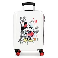 Walizki - Disney Walizka kabinowa Minnie Around the World Paris czerwona mp-7549 - miniaturka - grafika 1