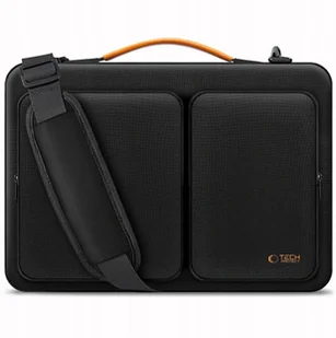 TECH-PROTECT DEFENDER BAG LAPTOP 15-16 BLACK/ORANGE - Torby na laptopy - miniaturka - grafika 1