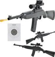 Zabawki militarne - Skleplolki KARABIN PISTOLET NA KULKI STRZELBA ASG REPLIKA - miniaturka - grafika 1