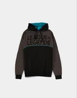 Bluzy męskie - bluza LEAGUE OF LEGENDS - FRONT LOGO z kapturem-L - miniaturka - grafika 1