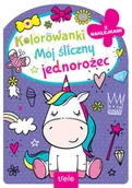Pozostałe książki - Mój śliczny jednorożec. Kolorowanka z wykrojnikiem - miniaturka - grafika 1