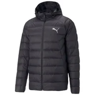 Kurtki męskie - Kurtka męska Puma PackLITE Hooded Down Jacket Rozmiar: M / Kolor: czarny - miniaturka - grafika 1