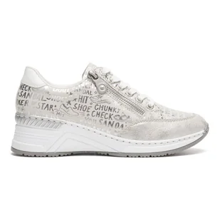 Sneakers Rieker N4316-90 - Sneakersy damskie - miniaturka - grafika 1