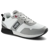 Sneakersy damskie - Białe Sneakersy Big Star Damskie Modne Półbuty - miniaturka - grafika 1