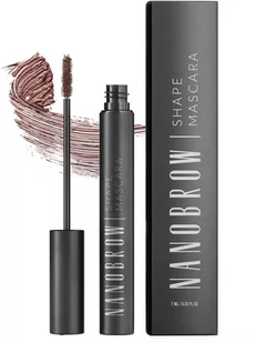 Nanobrow Shape Mascara Brown - Akcesoria i kosmetyki do stylizacji brwi - miniaturka - grafika 1