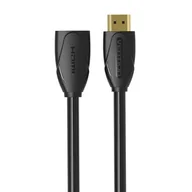 Kable - Przedłużacz HDMI 1,5m Vention VAA-B06-B150 (Czarny) - miniaturka - grafika 1