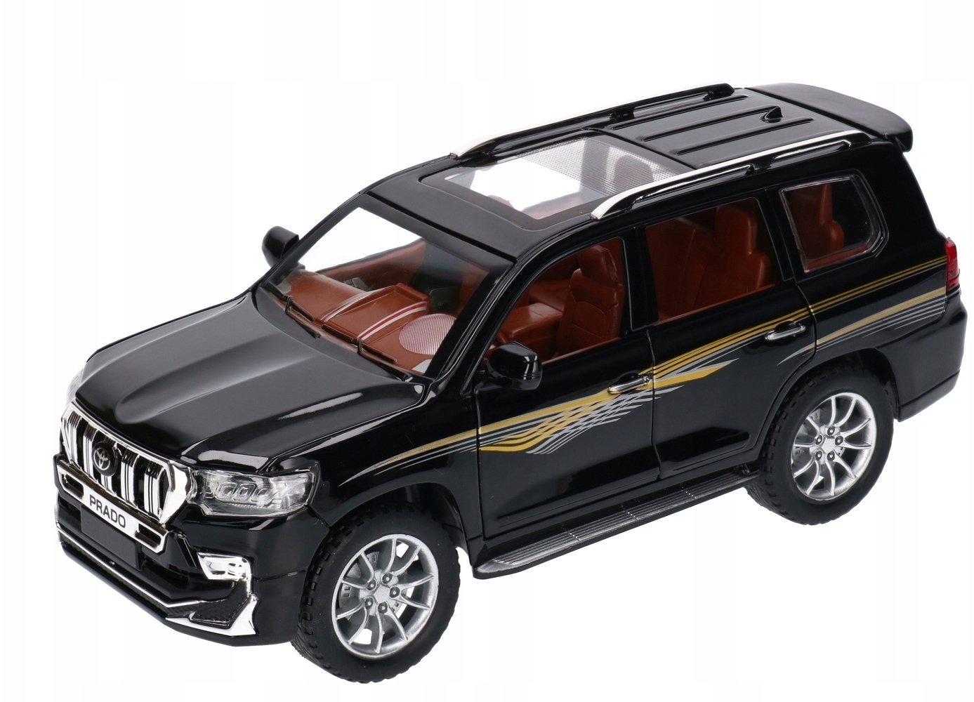 Inne Toyota Prado 1:24 św./dź. metal w pudełku