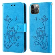 Etui i futerały do telefonów - König Design Etui kompatybilne z Apple iPhone 13 Pro Etui na telefon komórkowy ze skóry syntetycznej - Niebieskie etui na telefon komórkowy - miniaturka - grafika 1
