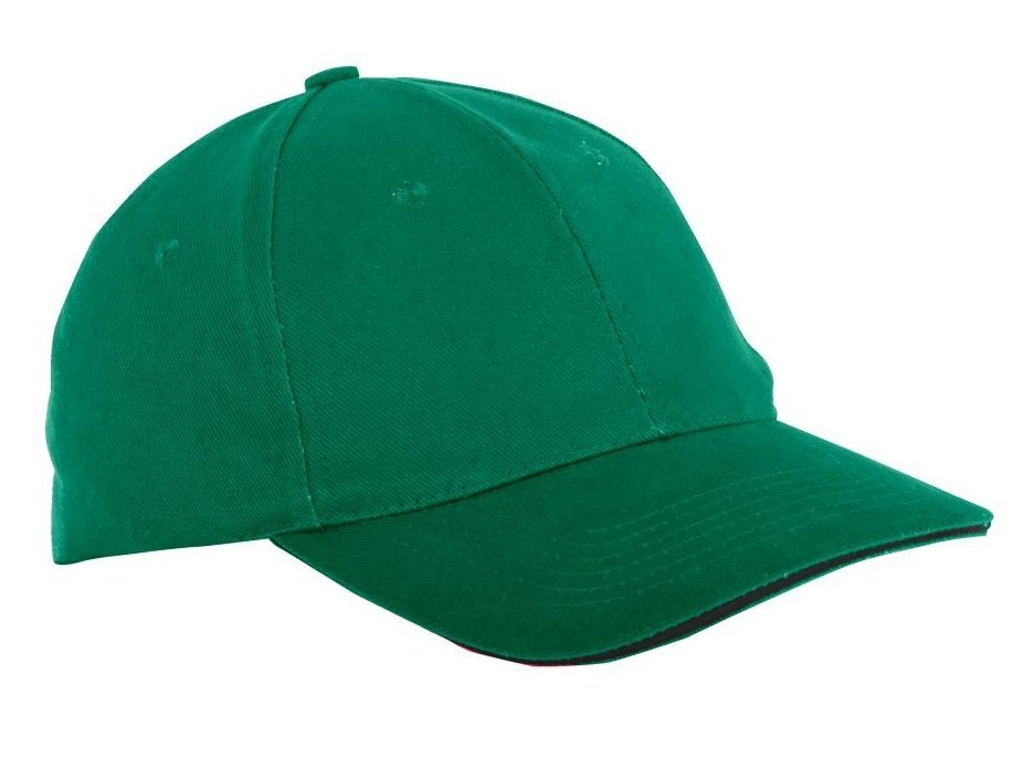 Czapka L1815300 Z Daszkiem Zielona Lahti