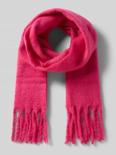 Szal z długimi frędzlami model ‘NIKITA’ - Apaszki i szaliki damskie - miniaturka - grafika 1