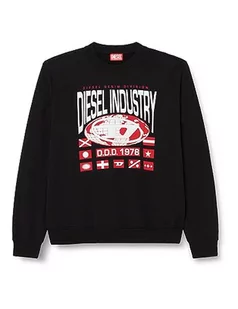 Diesel Męska bluza z okrągłym dekoltem, 900-0 Lat, M - Bluzy męskie - miniaturka - grafika 1