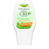 Serum do twarzy - Bione Cosmetics Odżywcze serum przeciwzmarszczkowe CBD Kanabidiol 40 ml - miniaturka - grafika 1