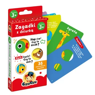 CzuCzu Zagadki z dziurką 3+ 3203 - Zabawki interaktywne dla dzieci - miniaturka - grafika 2