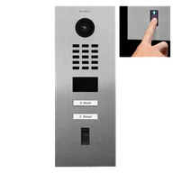 Wideodomofony - Wideodomofon IP DoorBird D2102FV FINGERPRINT 50 szczotkowana stal nierdzewna V2A - miniaturka - grafika 1