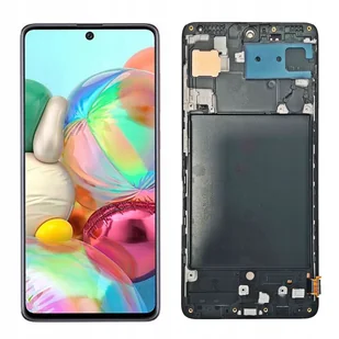 WYŚWIETLACZ EKRAN LCD DO SAMSUNG A71 INCELL RAMKA - Części serwisowe do telefonów - miniaturka - grafika 1