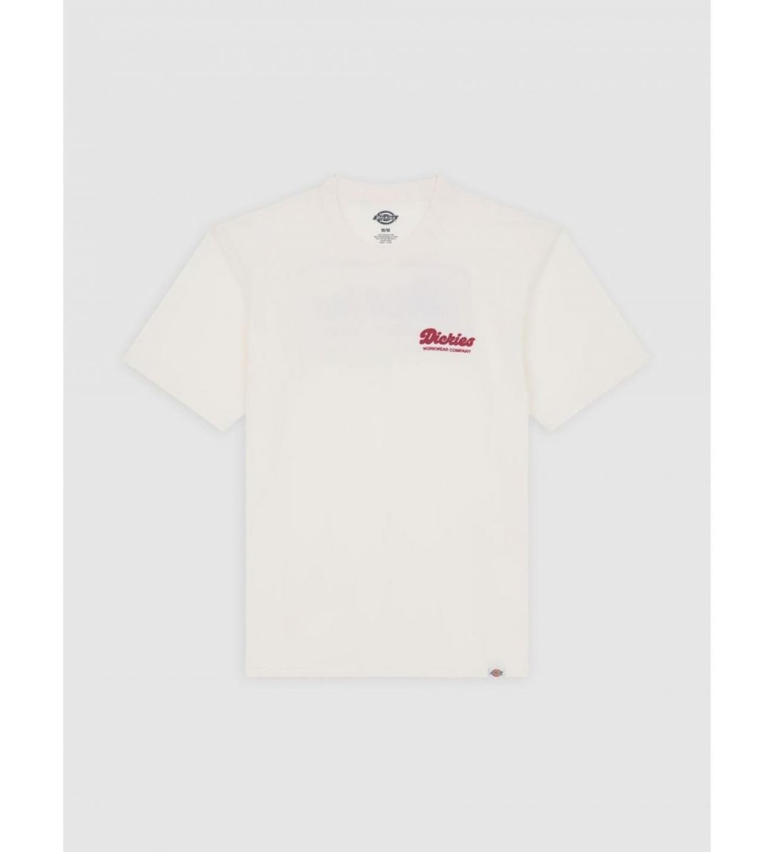 t-shirt donna dickies lewiston embro dk0a4z8jc481 egret