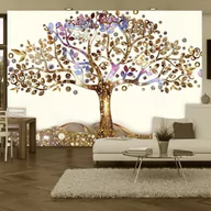 Fototapety - Fototapeta - Złote drzewo (rozmiar 300x210) - miniaturka - grafika 1