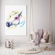 Plakaty - Plakat Koń Gwiazda format A3 - miniaturka - grafika 1