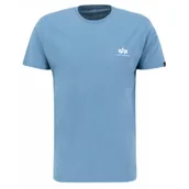 Odzież taktyczna i umundurowanie - Koszulka Alpha Industries Small Logo Basic 188505 538 - Airforce Blue • RATY 0% Kup dziś i zapłać za 30 dni GRATIS WYSYŁKA ZWROT DO 100 DNI 3XL - miniaturka - grafika 1