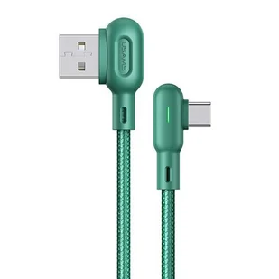 USAMS Kątowy Kabel Typ-c W Oplocie 1.2M 2A - Kable USB - miniaturka - grafika 5